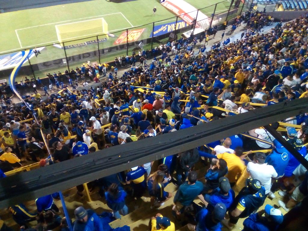 Vlado Boban na utakmici Boca Juniorsa