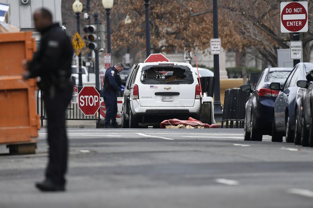 Vozačica se autom zaletjela u ogradu (Foto: AFP)