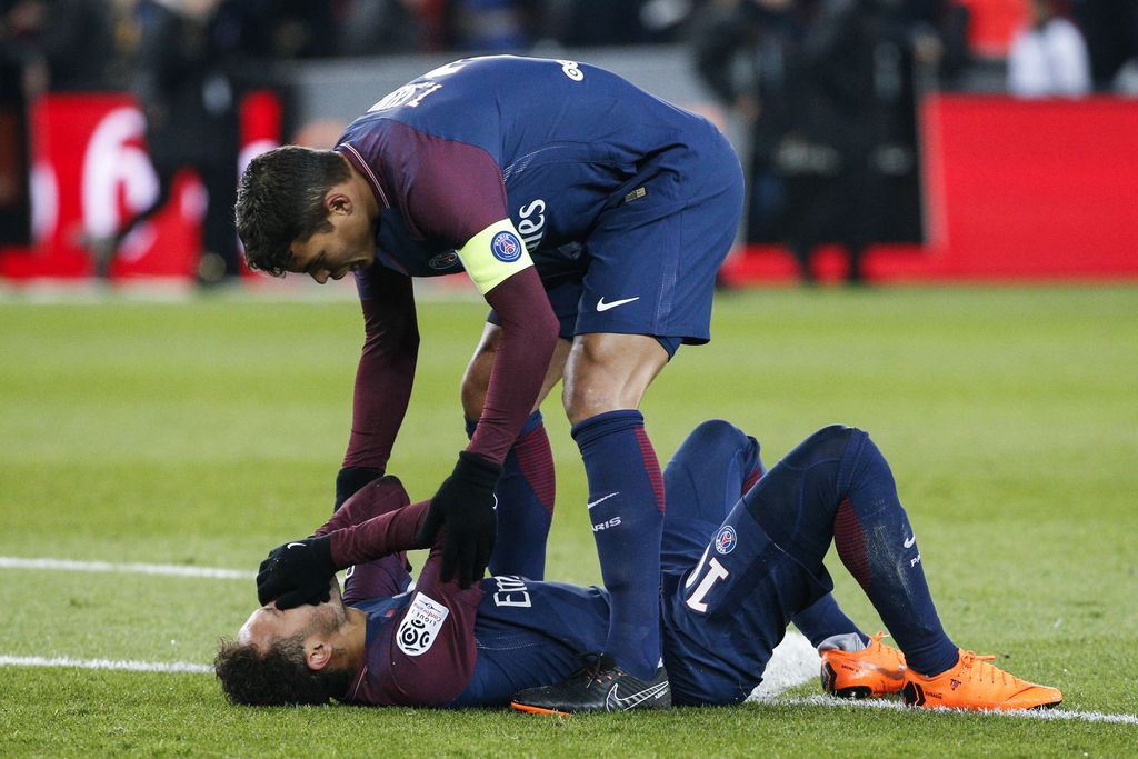 Thiago Silva i Neymar (Foto: AFP)