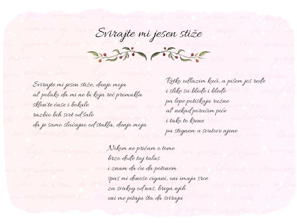 Najromantičniji stihovi Đorđa Balaševića - 1