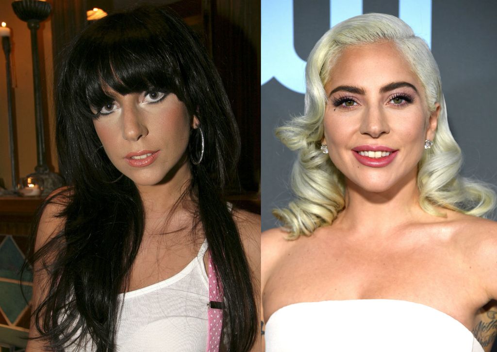 Lady Gaga na počecima karijere i sada