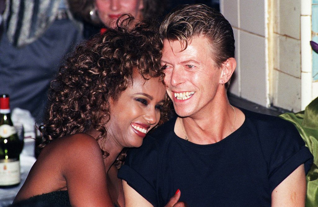 Iman i David Bowie 1991. godine