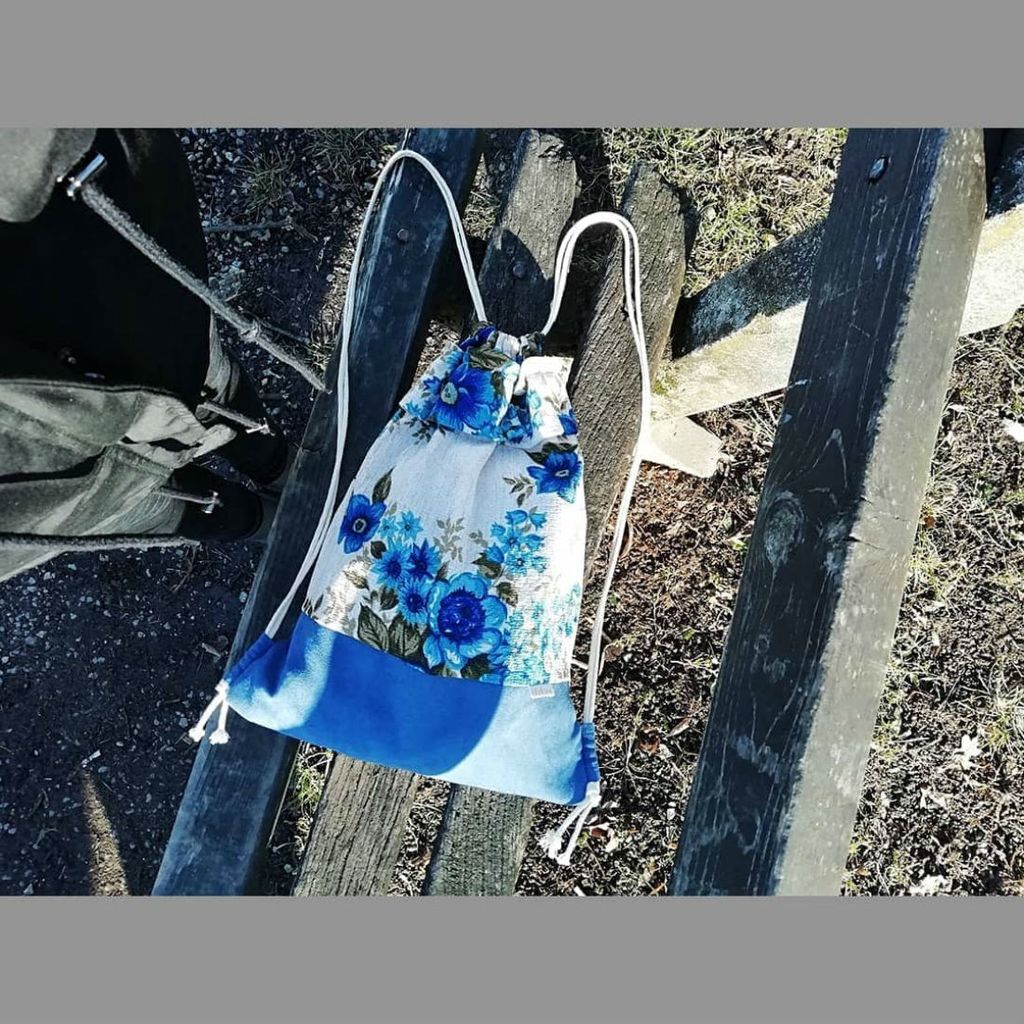 Kristina Videk, vlasnica brenda Klikica, izrađuje ruksake i odjevne predmete