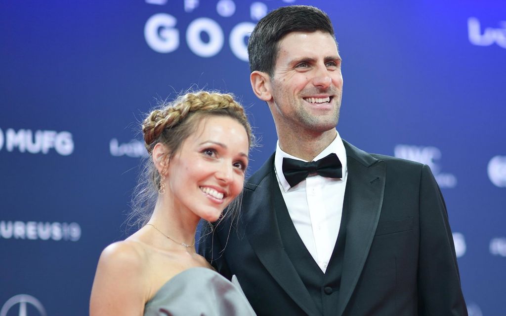 Jelena i Novak Đoković na dodjeli nagrada Laureus