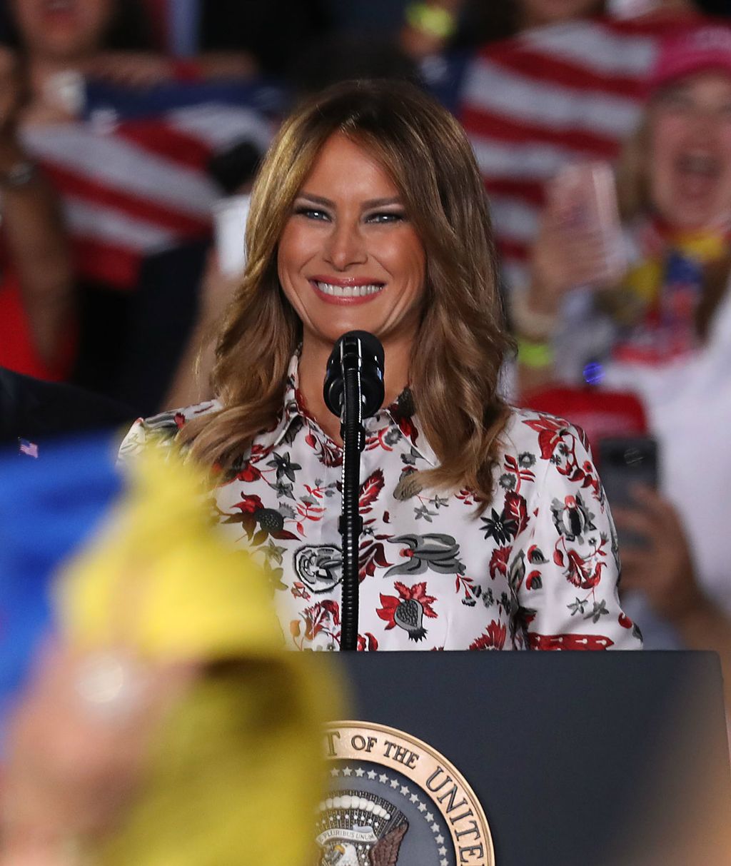 Melania Trump na skupu potpore Juanu Guaidu