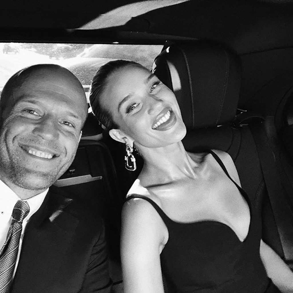 Rosie Huntington-Whiteley i Jason Statham (Foto: Instagram)