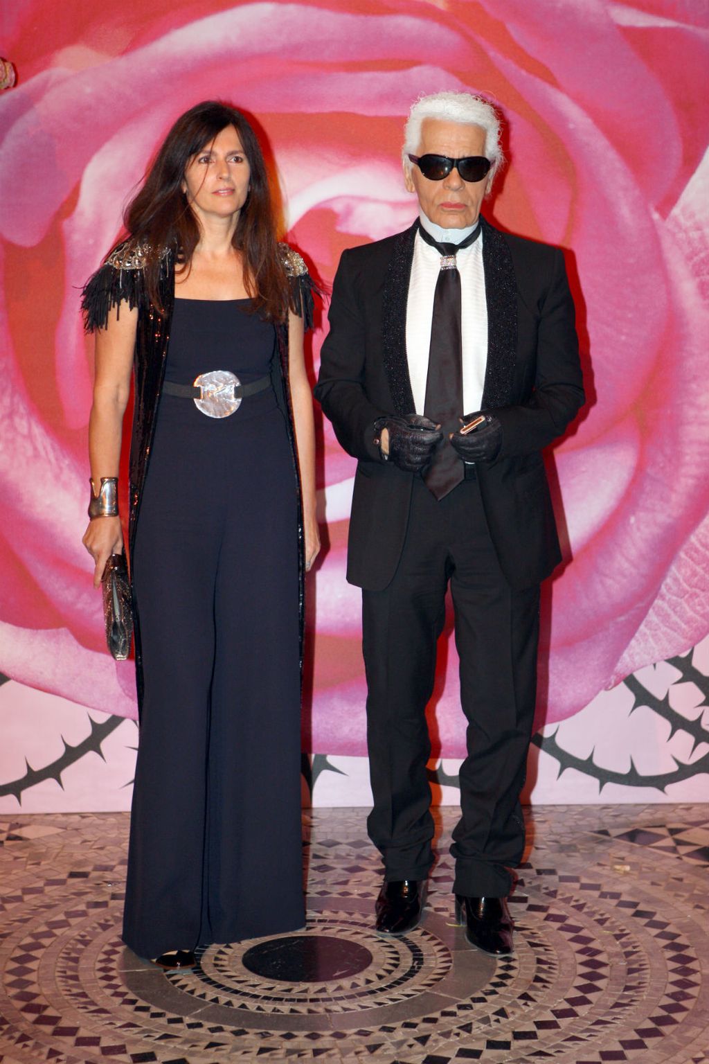 Virginie Viard i Karl Lagerfeld