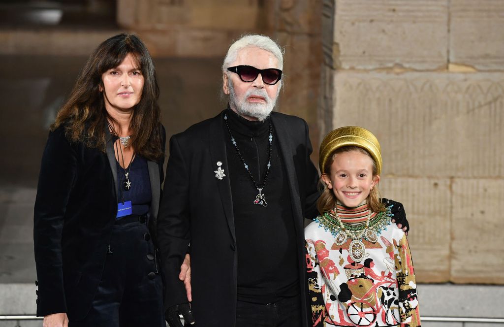 Virginie Viard i Karl Lagerfeld