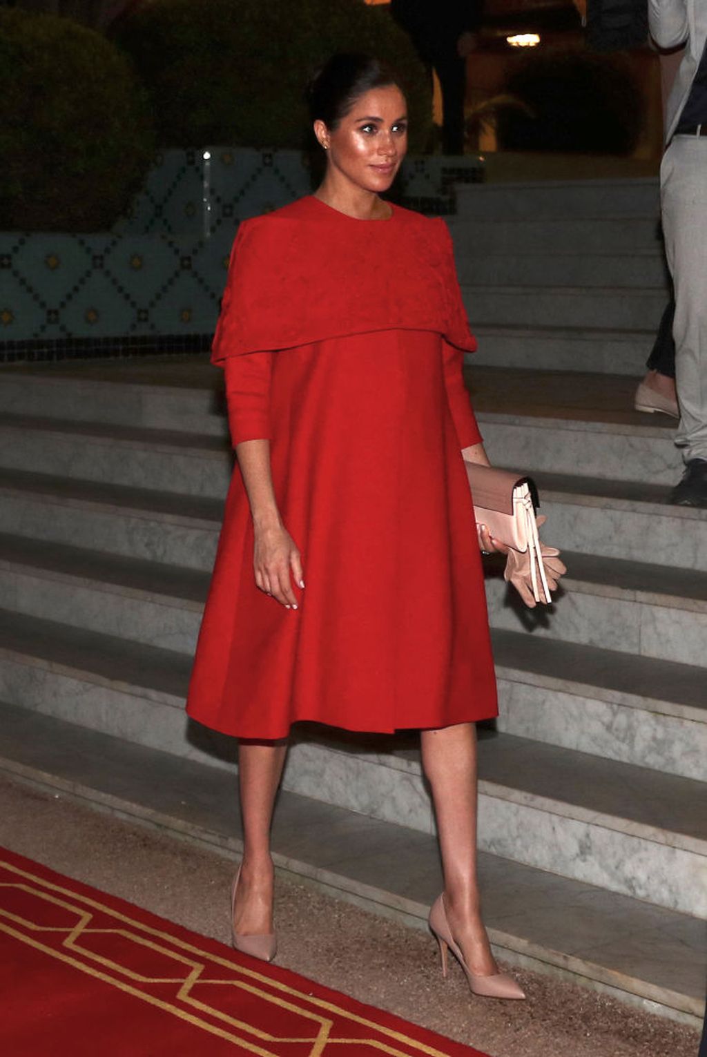 Vojvotkinja je u Maroko stigla u haljini i štiklama modne kuće Valentino