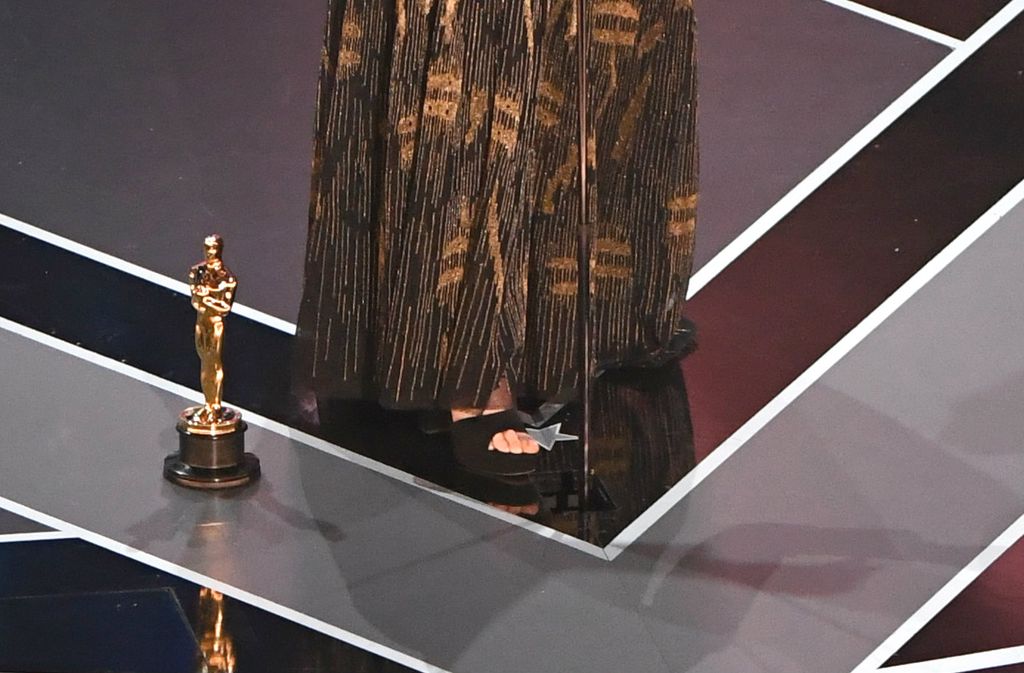 Na prošlogodišnjim Oscarima glumica je nosila visoke potpetice