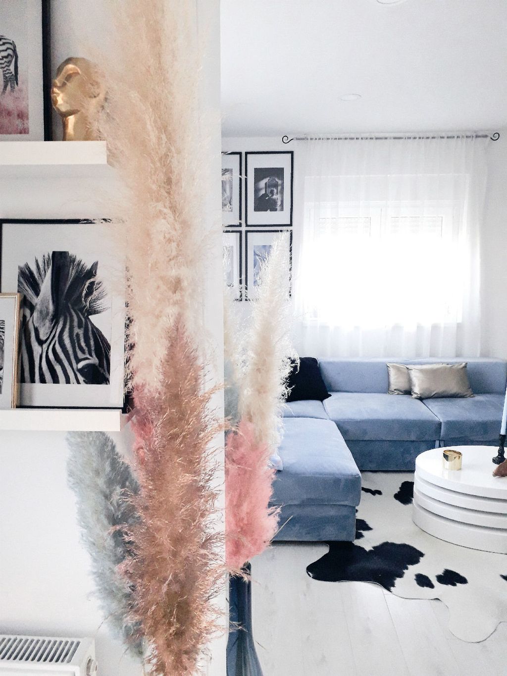 Anamarija je posebno ponosna na pamaps travu koju je sama bojala