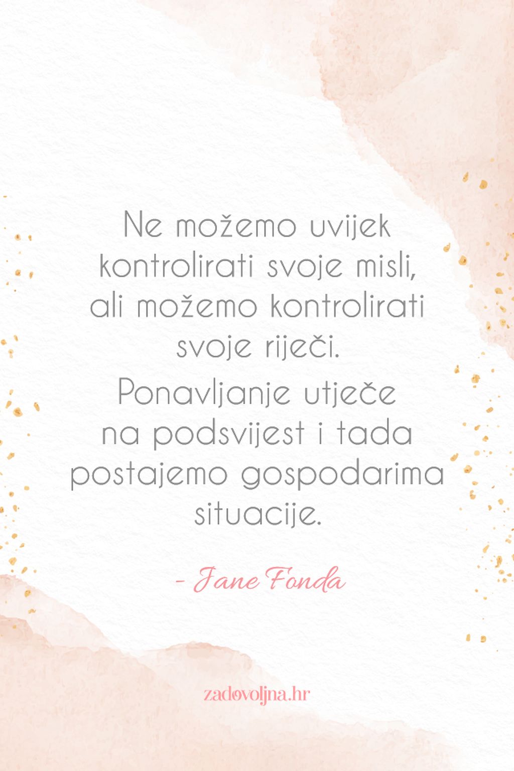 Životne mudrosti Jane Fonde - 2