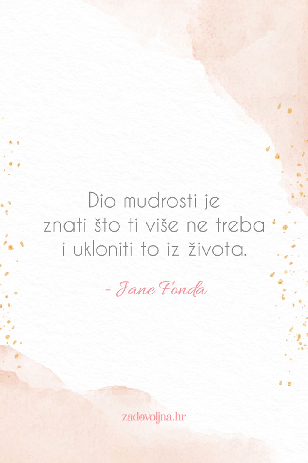 Životne mudrosti Jane Fonde - 3