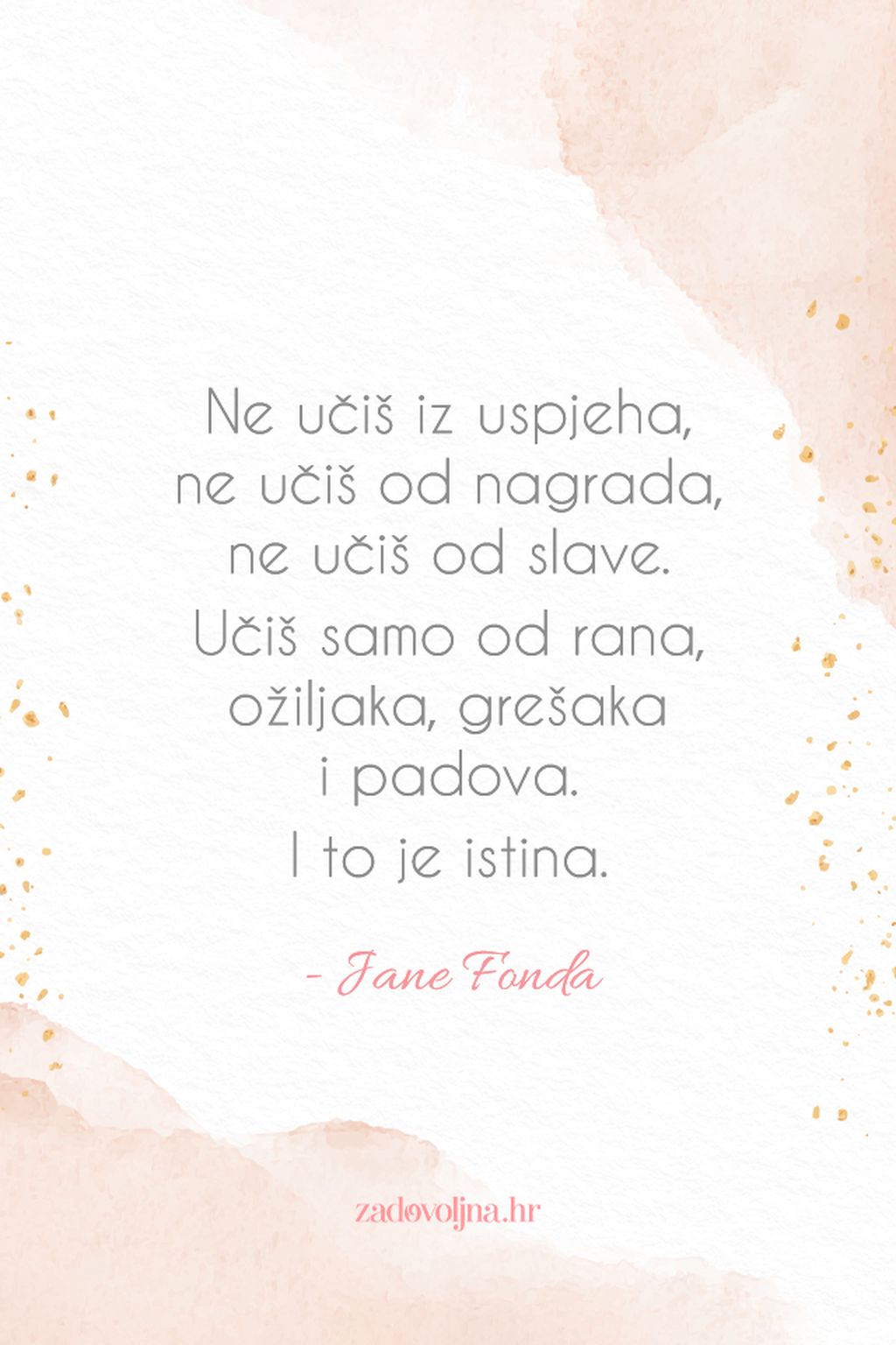 Životne mudrosti Jane Fonde - 4