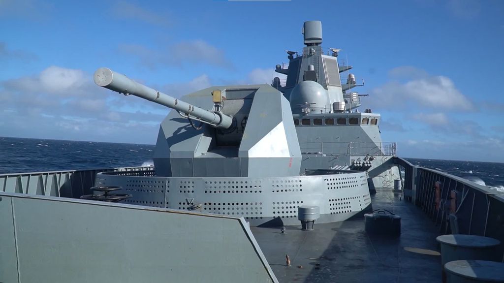 Ruski ratni brod Admiral Gorškov