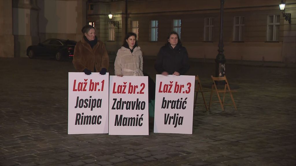 Prosvjed na Markovu trgu zbog imenovanja Ivana Turudića - 6