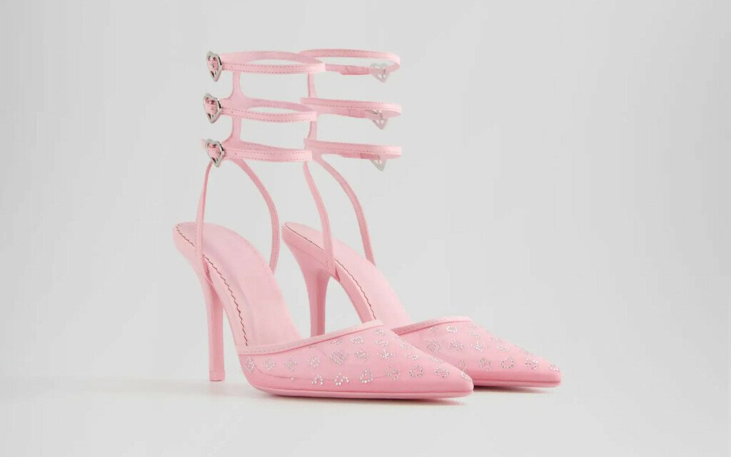 Štikle iz Bershke s kopčama u obliku srca - 5