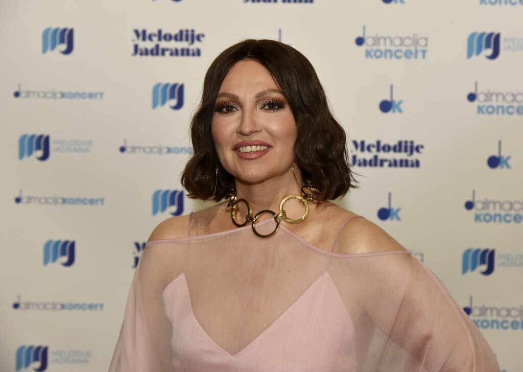 Nina Badrić na Melodijama Jadrana 2023. godine