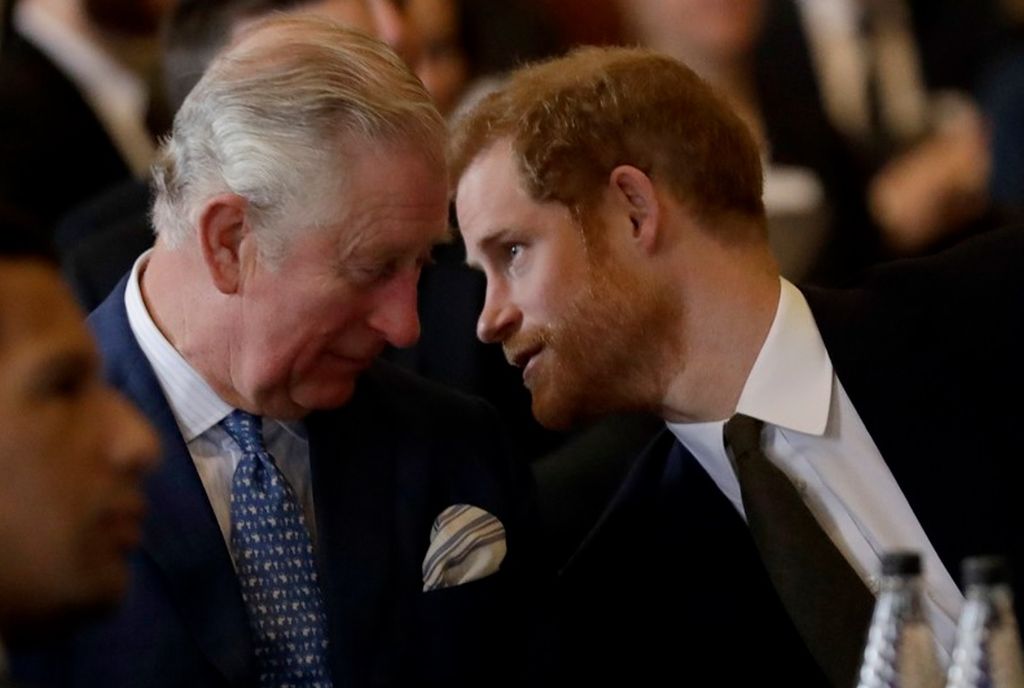 Princ Harry i kralj Charles