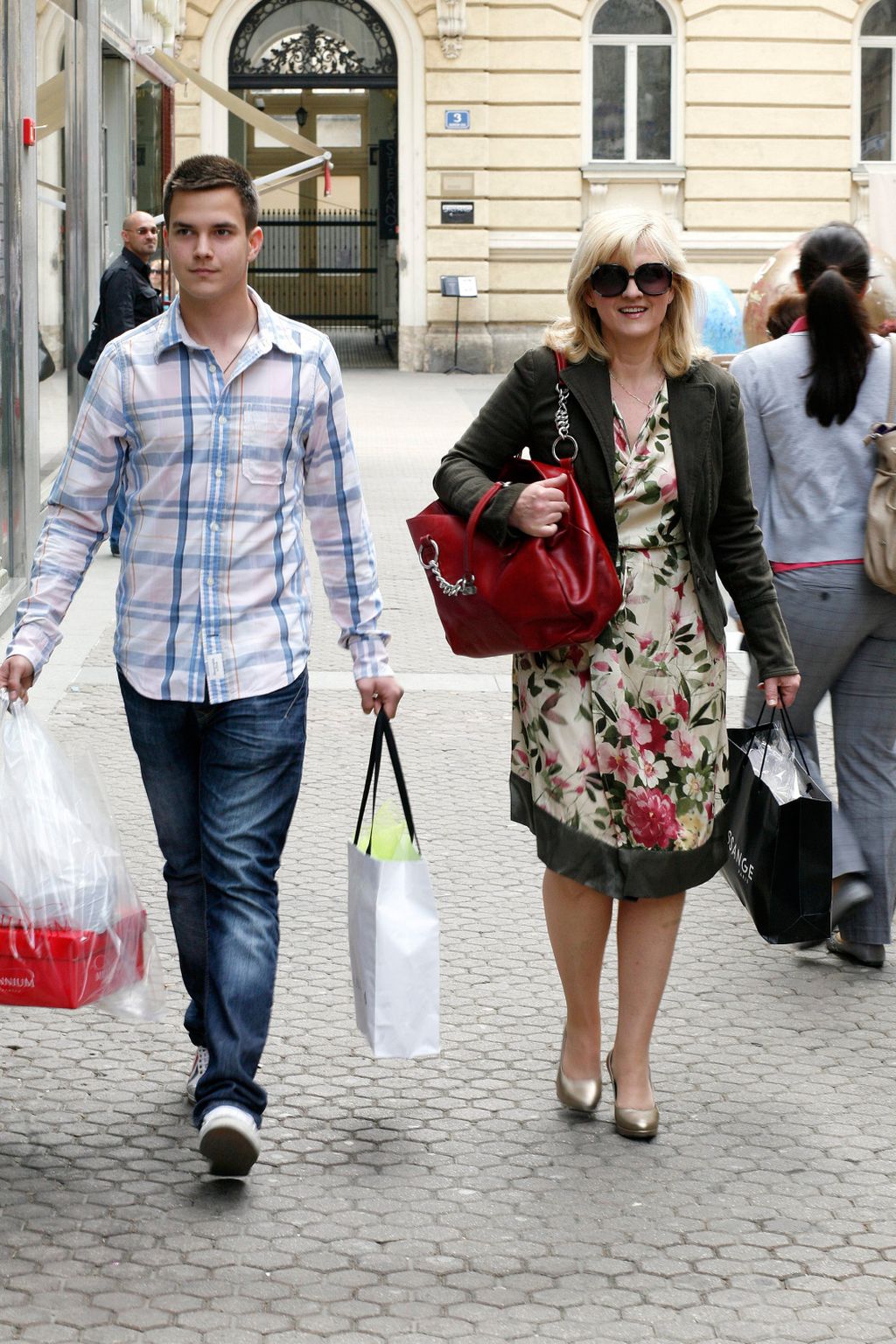 Sanja Doležal i sin Luka