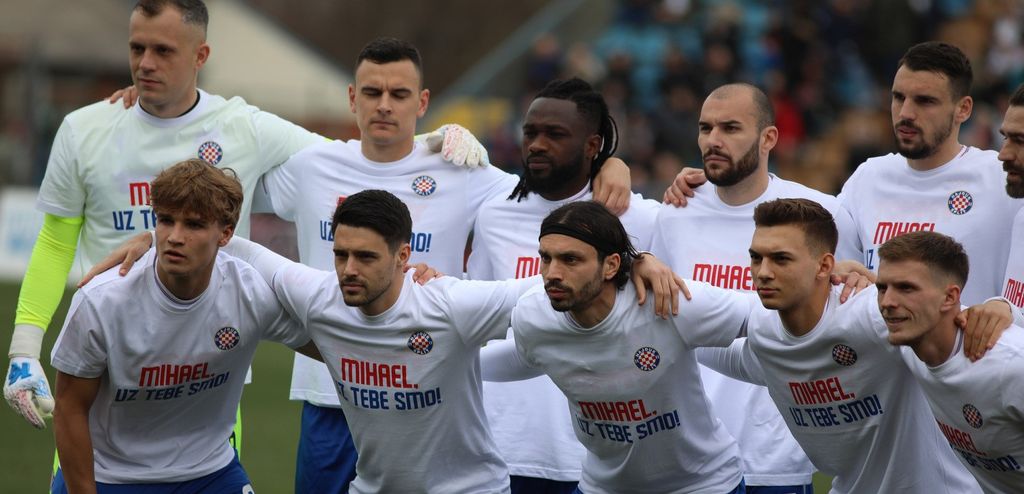 Hajdukovci izrazili podršku Mihaelu Žaperu