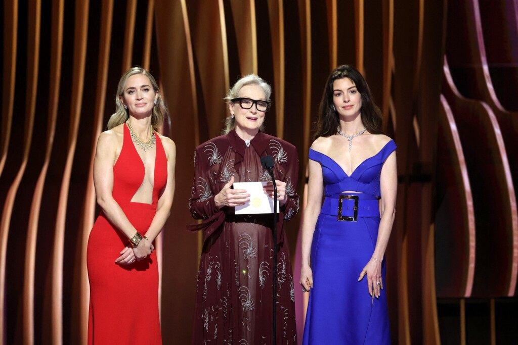 Meryl Streep, Anne Hathaway i Emily Blunt okupile su se na pozornici SAG Awards 2024.
