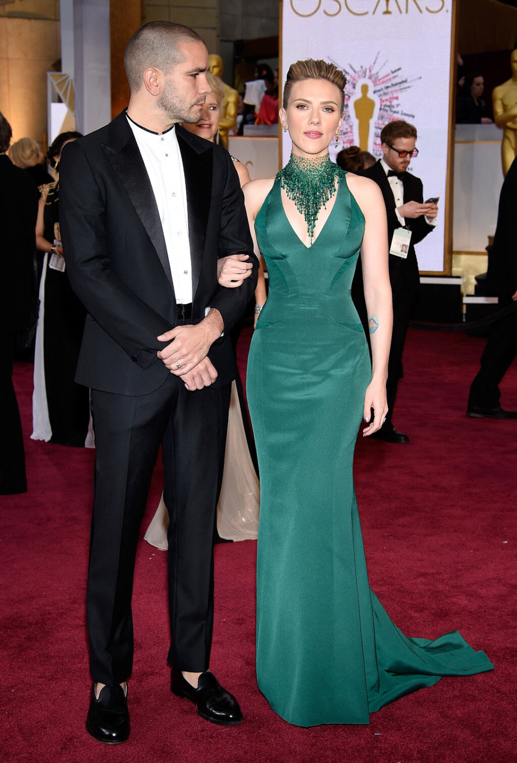 Scarlett Johansson na dodjeli Oscara 2015. godine - 2