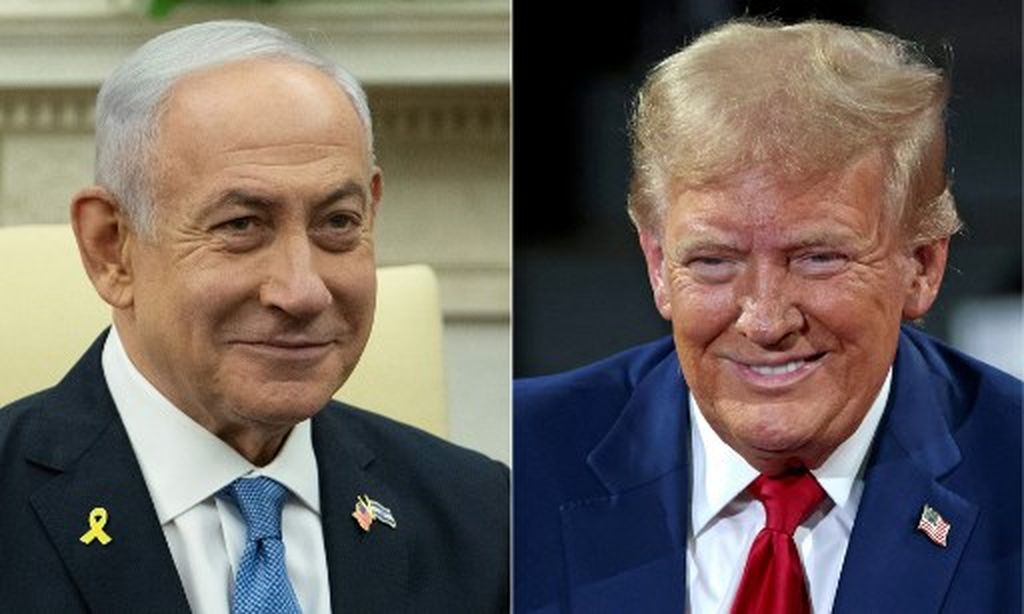 Donald Trump i Benjamin Netanyahu