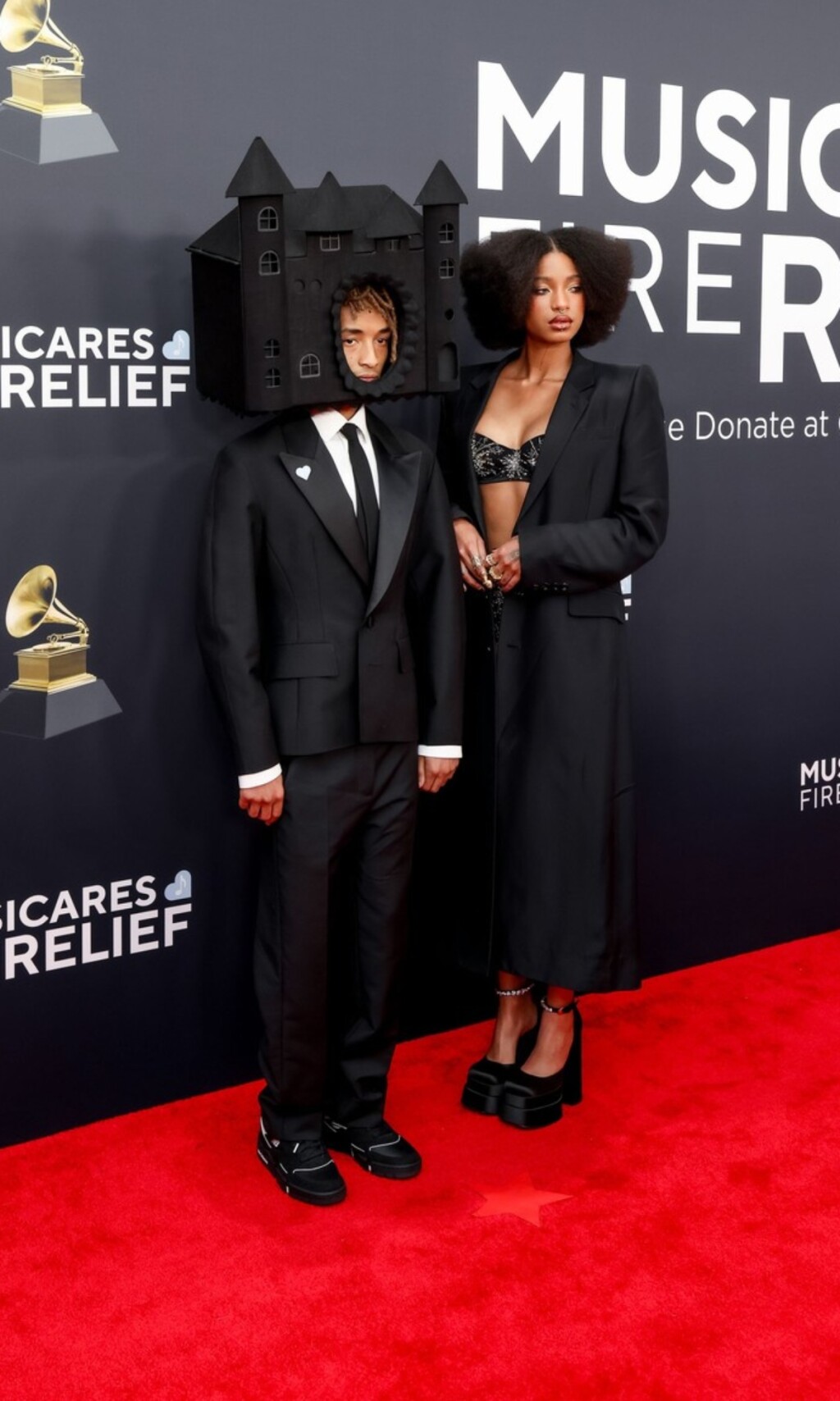 Jaden Smith na dodjeli Grammyja 2025. sa sestrom Willow