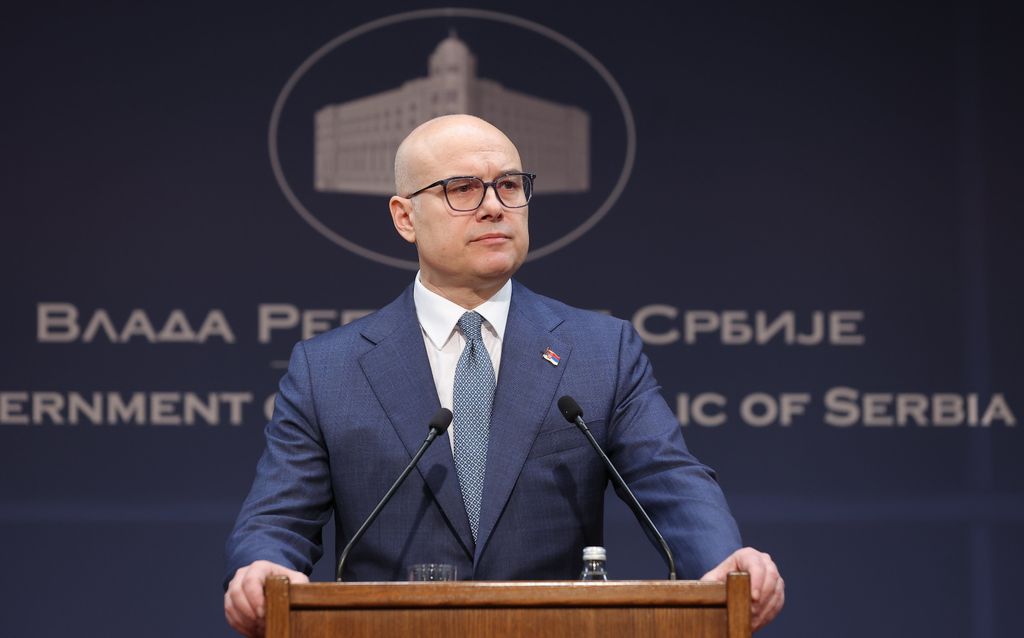 Aleksandar Vučić i Miloš Vučević