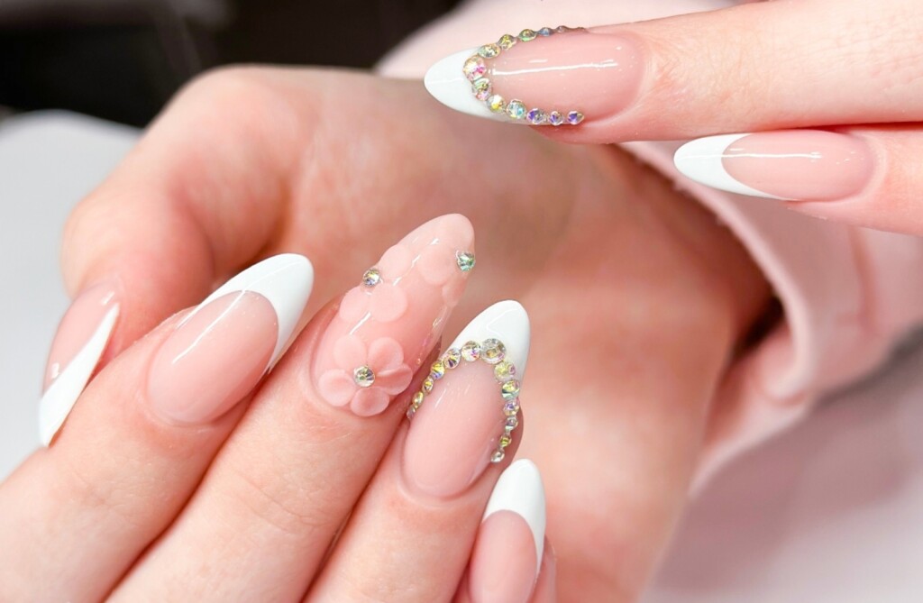 3D francuska manikura