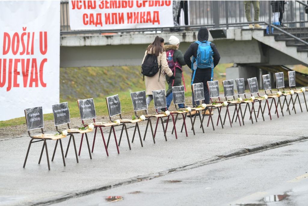 Skup u Kragujevcu u znak podrške studentskim blokadama - 5