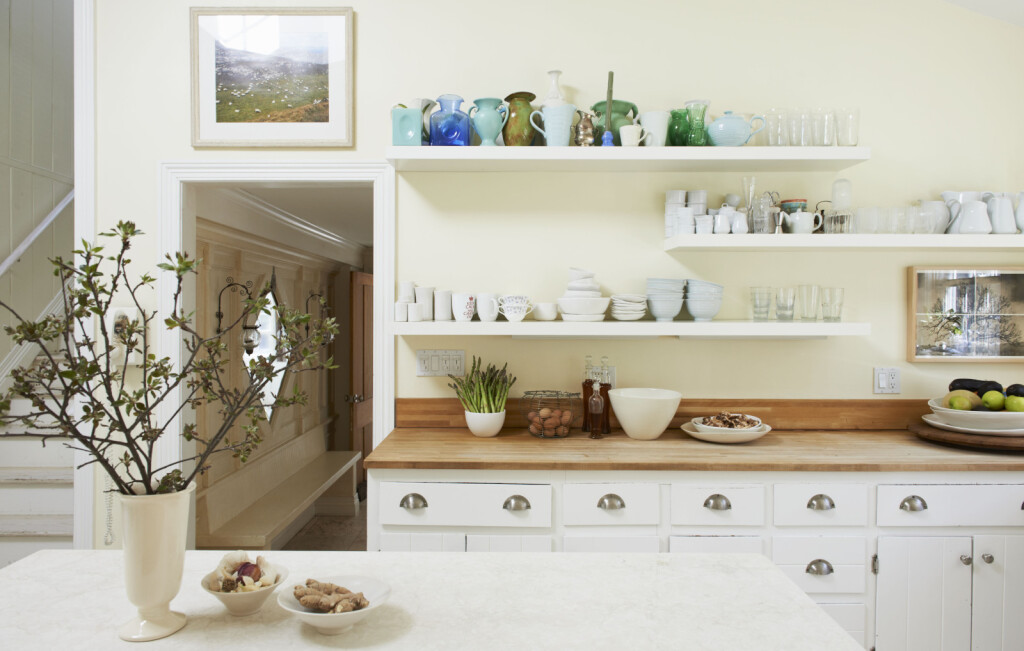 Kuhinje s otvorenim policama - 1