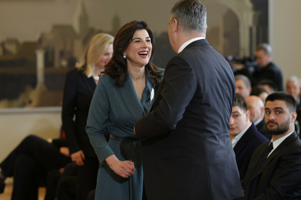 Lijepi trenuci Sanje Musić Milanović i Zorana Milanovića na inauguraciji - 5