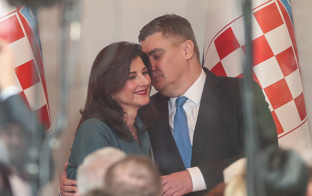 Lijepi trenuci Sanje Musić Milanović i Zorana Milanovića na inauguraciji - 6