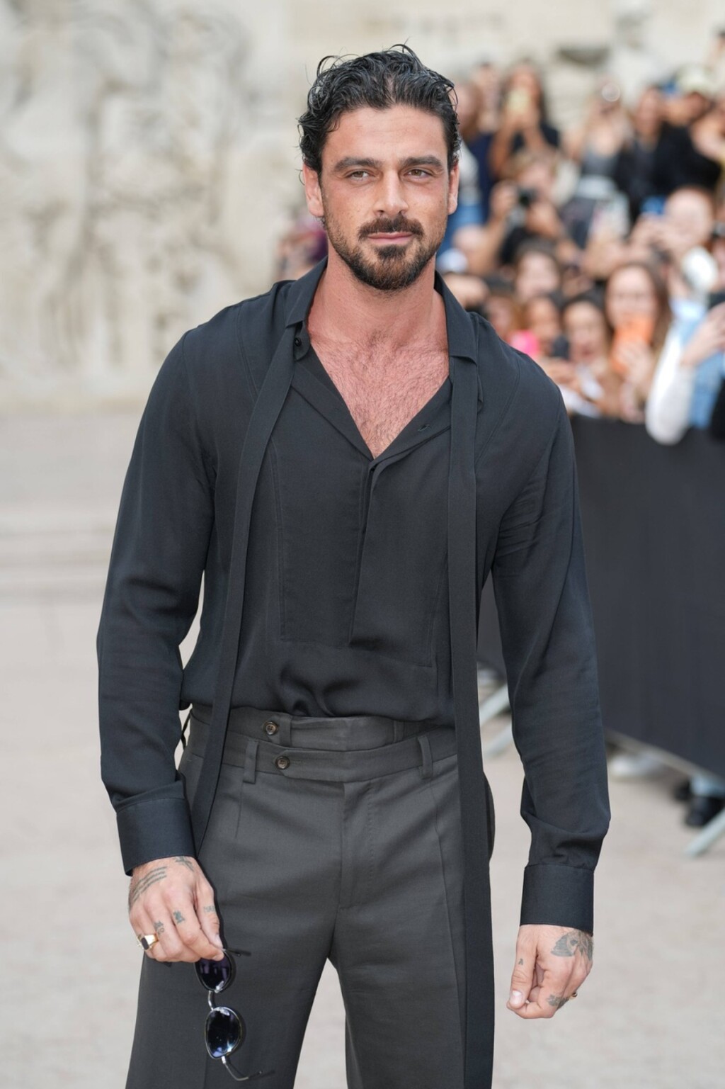 Michele Morrone na Tjednu mode u Parizu 2023.