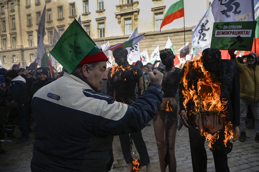 Prosvjedi protiv uvođenja eura u Bugarskoj - 1