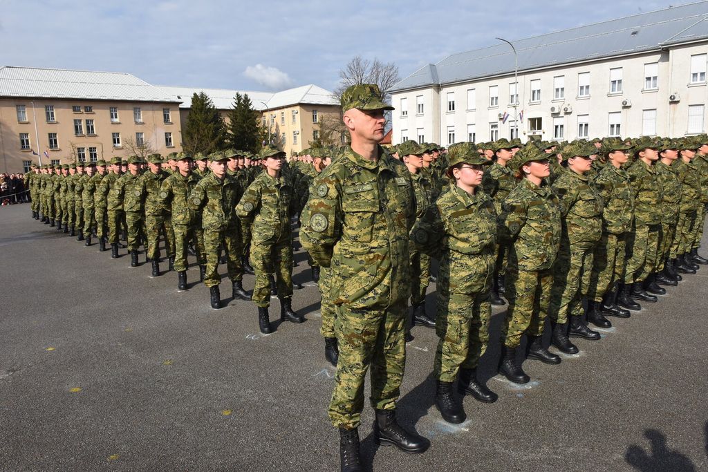 Predsjednik Zoran Milanovic prisustvovao je na svečanoj prisezi 45. naraštaja - 16