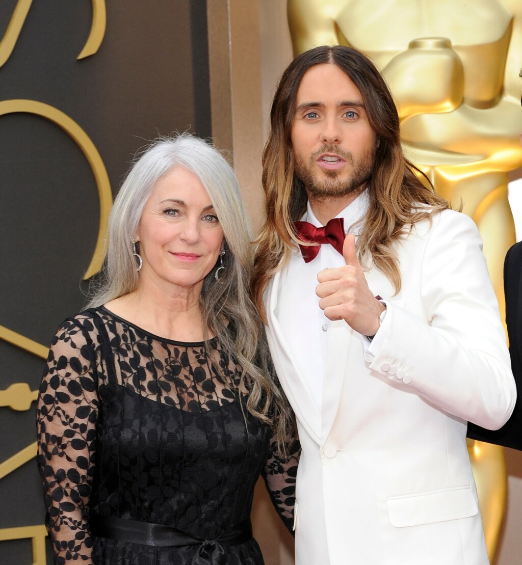 Jared Leto na Oscarima 2014. s mamom Constance