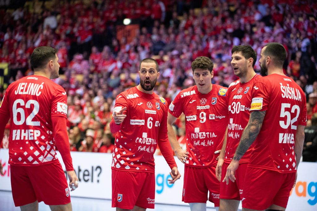 Mario Šoštarić i suigrači iz reprezentacije