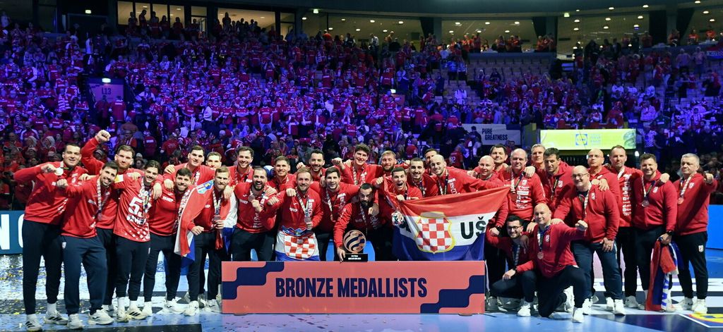 Svečanost dodijele medalja na EP-u