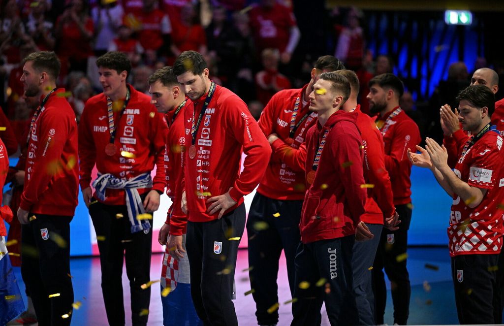 Svečanost dodijele medalja na EP-u