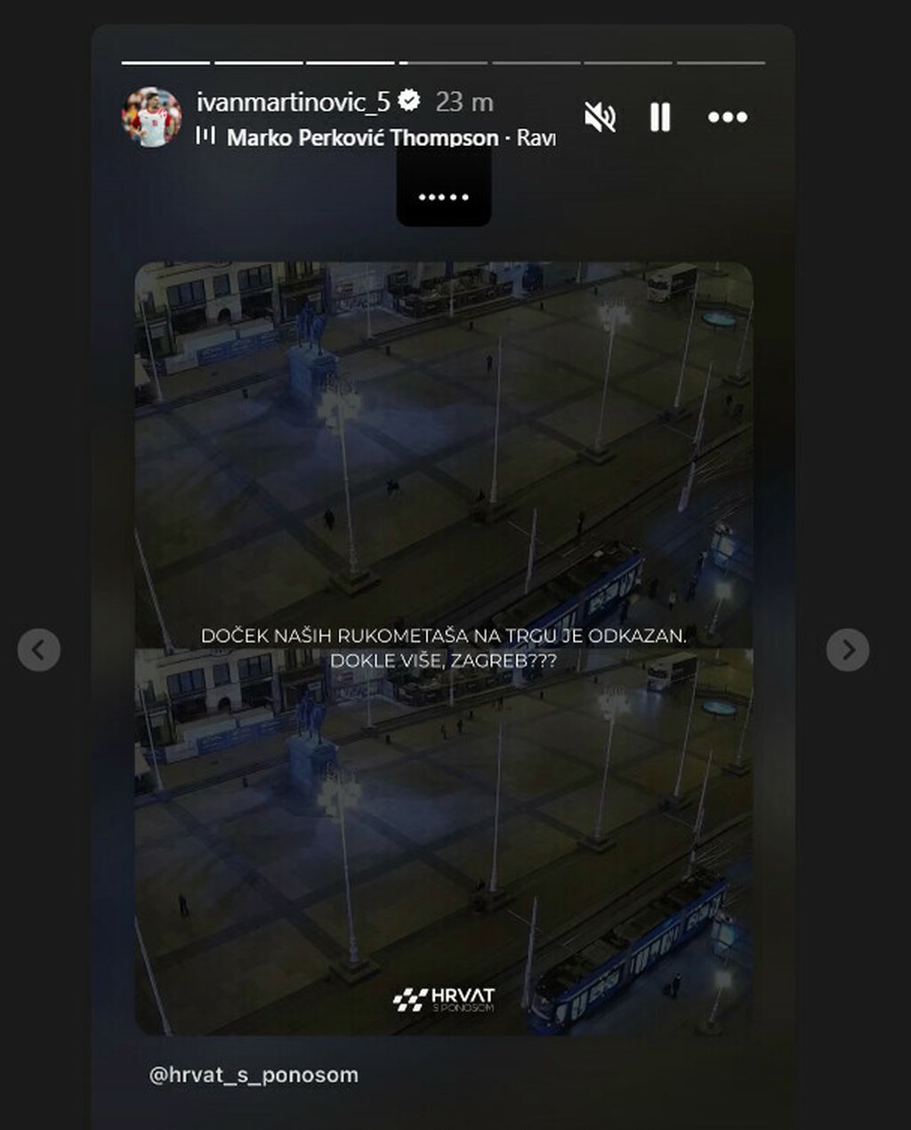 Objava Ivan Martinovića