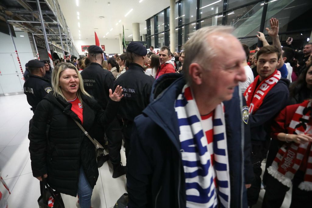 Doček hrvatske rukometne reprezentacije - 4