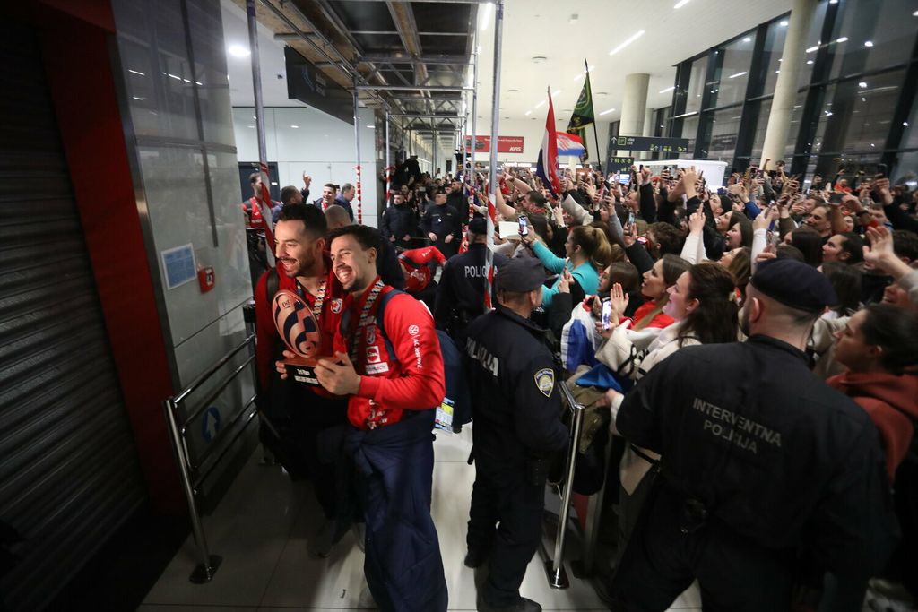 Doček hrvatske rukometne reprezentacije - 25