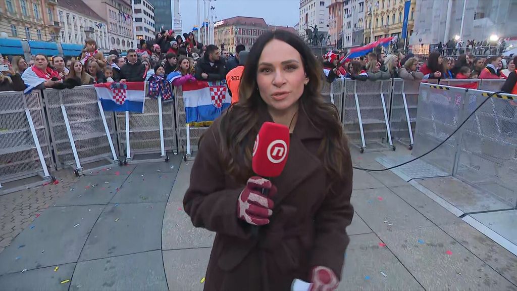 Doček rukometaša u Zagrebu - 1