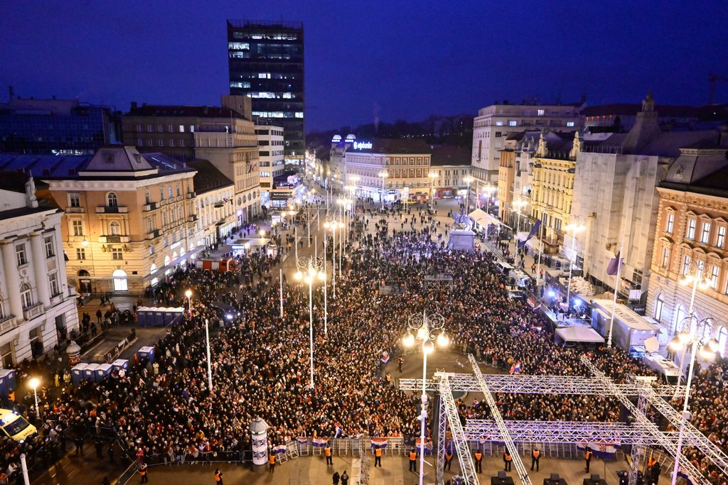 Doček rukometaša u Zagrebu - 3
