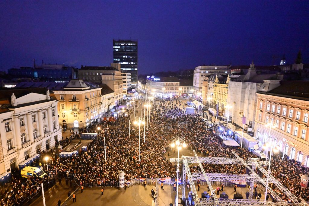Doček rukometaša u Zagrebu - 3