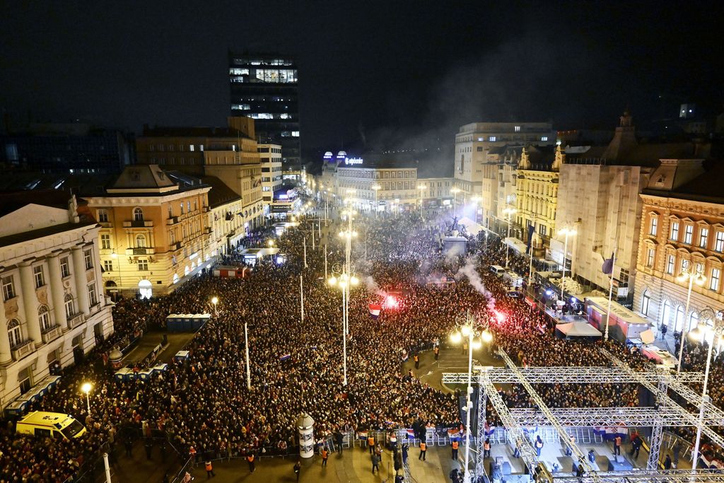 Doček rukometaša u Zagrebu - 3