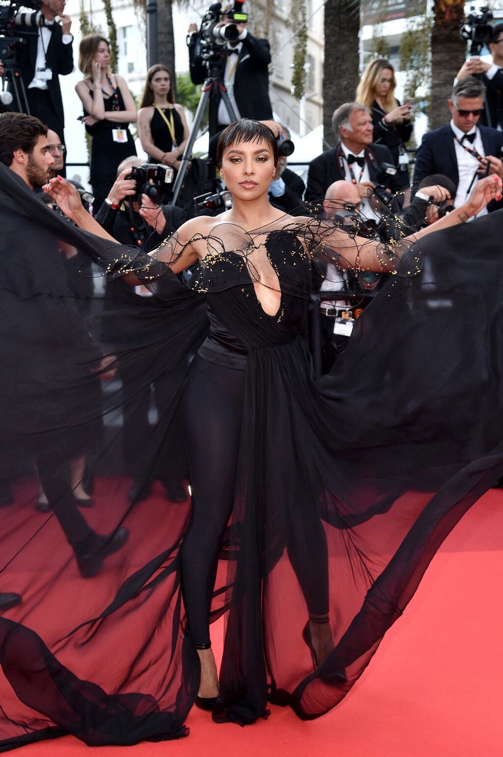 Kat Graham u tajicama na zatvaranju Cannesa 2022.